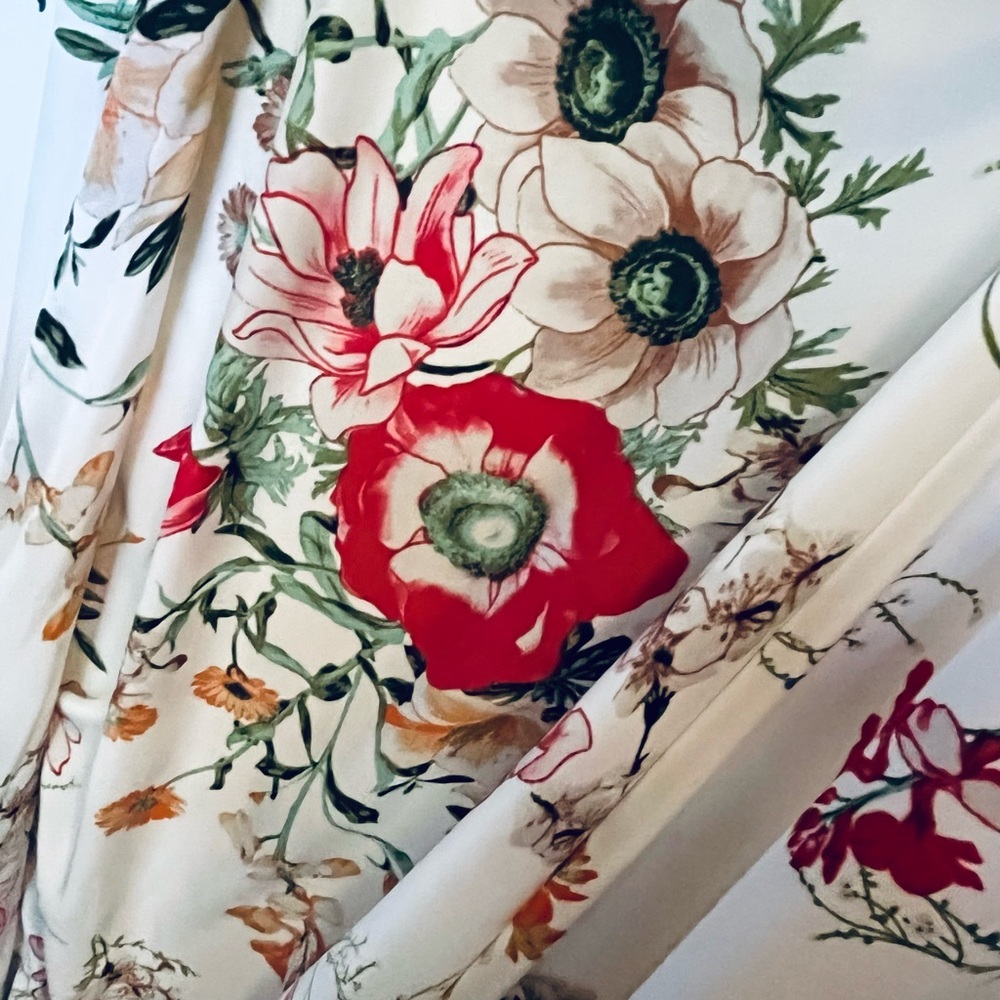 Sheer Delight Floral Coverup